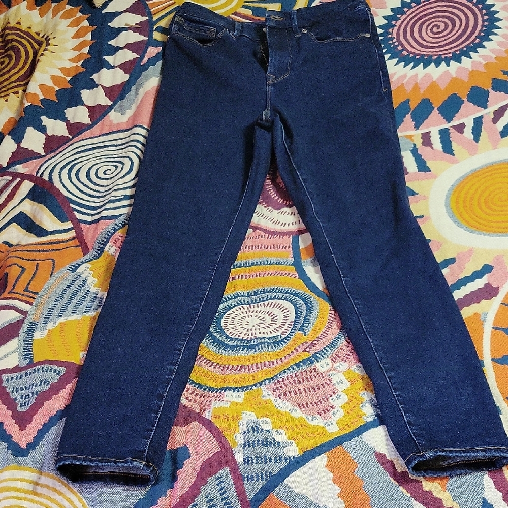 Good American Blue Skinny Jeans Classic Fit